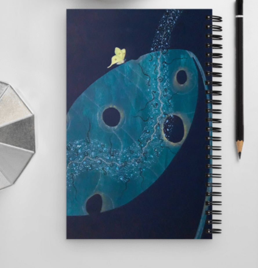 Luna Moth Spiral Notebook