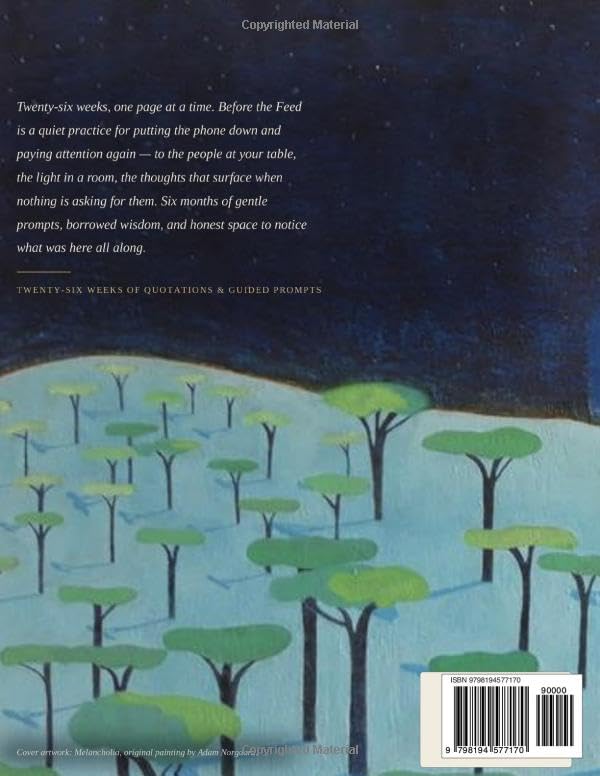 Before the Feed: Gratitude & Unplugging Journal