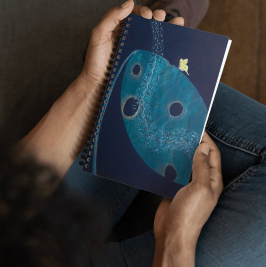 Luna Moth Spiral Notebook